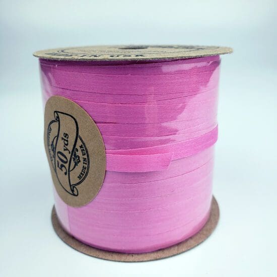 3/16th inch ribbon cotton bubblegum