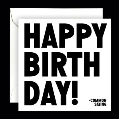 Happy Birthday! Birthday Card