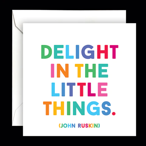 Delight Greeting Card