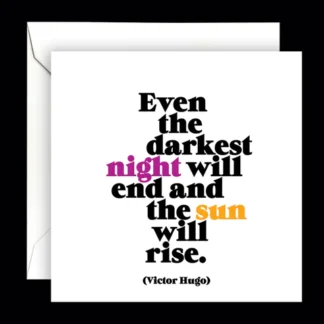 Darkest Night Greeting Card