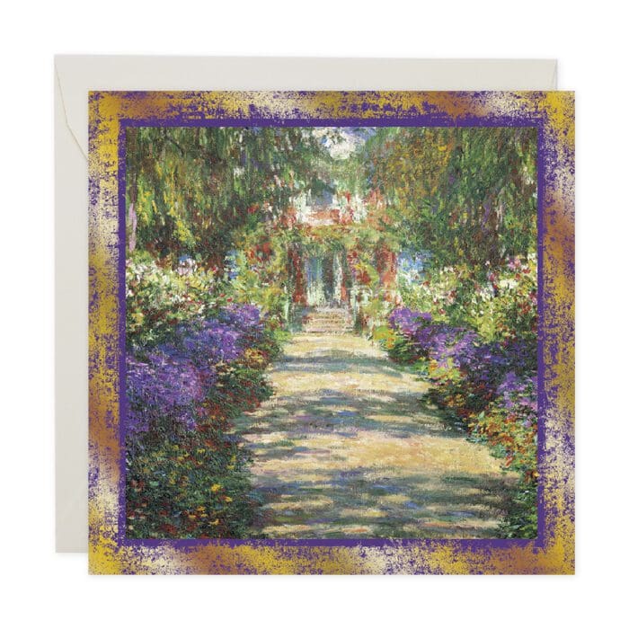 Jardin in Giverny Greeting Card