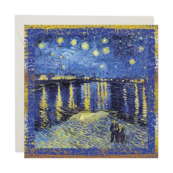 Nuit Etoilée sur le Rhône Greeting Card