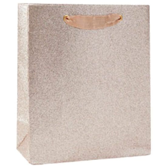 Champagne Glitter Gift Bag Medium