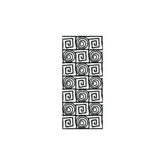 Geometric Pattern Gift Tag