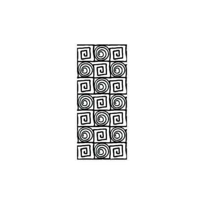 Geometric Pattern Gift Tag