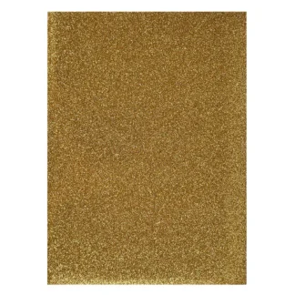 Gold Glitter Wrapping Paper. Celebrate with this wrapping paper covered in ultra-shiny gold glitter. For those who love to sparkle, these papers are brilliant. 27.5″ x 59" continuous roll.