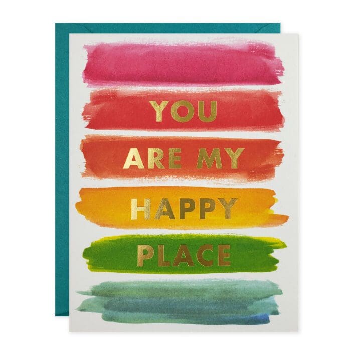 Happy Place Greeting Card