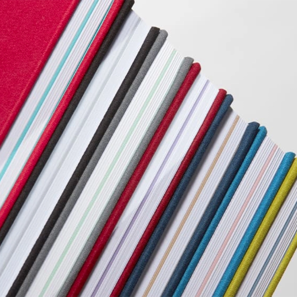 Hardcover Notebooks Assorted Colors.