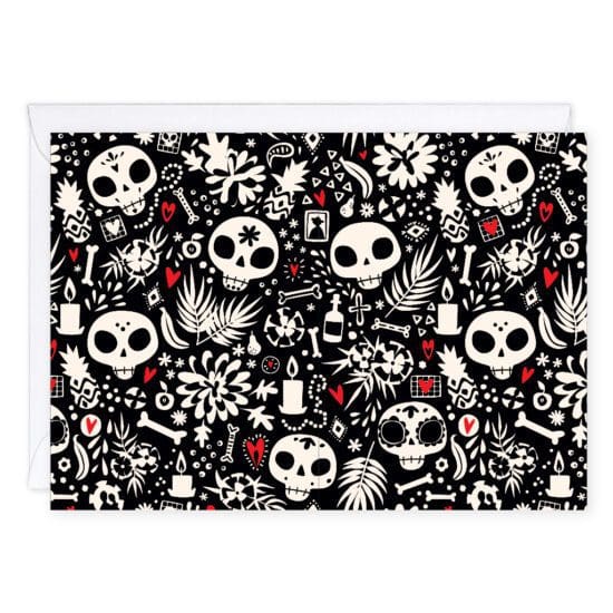 Hearts and Skulls Note Card Set