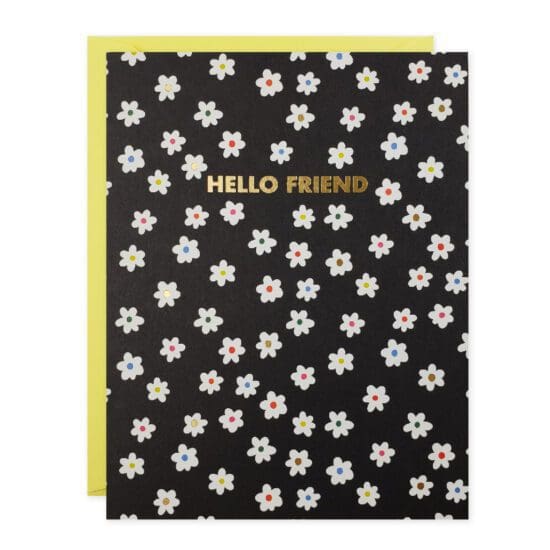 Hello Friend Greeting Card