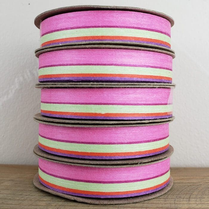 Hot Stripe Cotton Ribbon