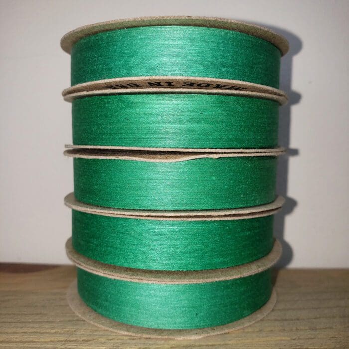 Kelly-green Cotton Ribbon