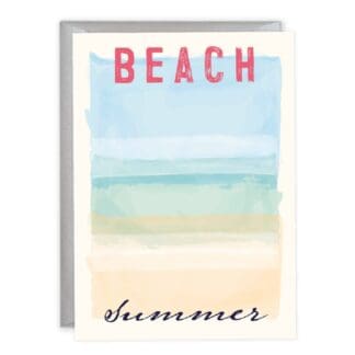 Ocean Shore Note Card