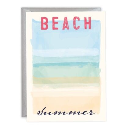 Ocean Shore Note Card