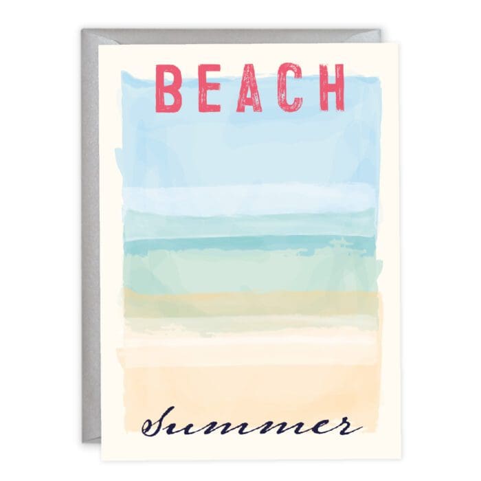 Ocean Shore Note Card