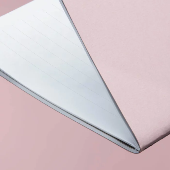 Pastel Pink Softcover Journal. Lined Paper.