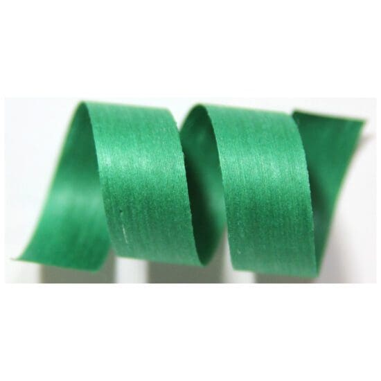 ribbon cotton kelly-green trim