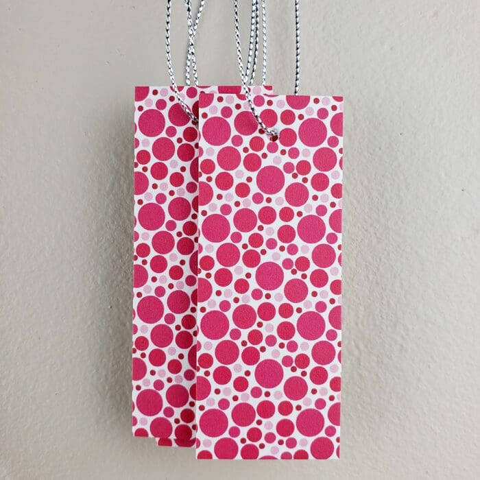 Round Pattern Gift Tag