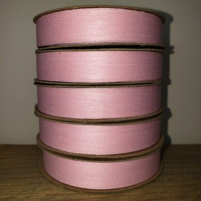 Shell-pink Cotton Ribbon