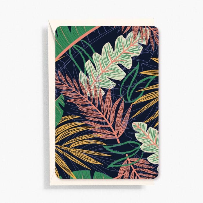 Small Note Jungle Print