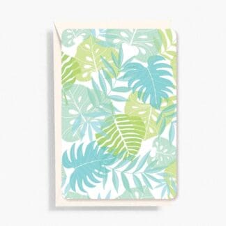 Small Note Tropical Leaves