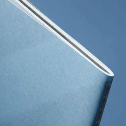 Steel Blue Softcover Journals. Lined.