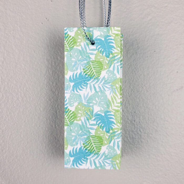 Tropical Leaves Gift Tag