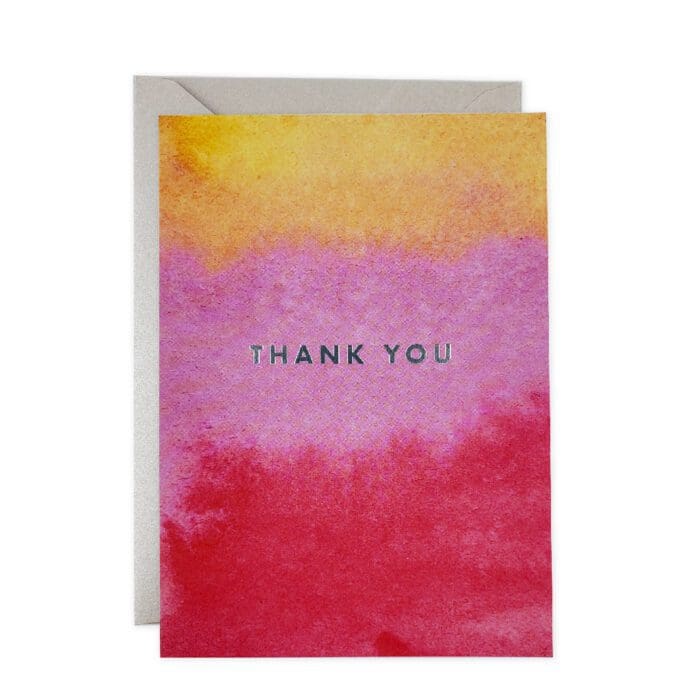 Sunset Thank You Card